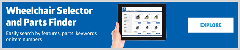 Wheelchair Selector and Parts Finder