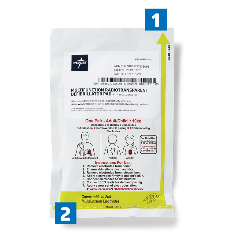 Medline Defibrillator Pads Medline Industries, Inc.