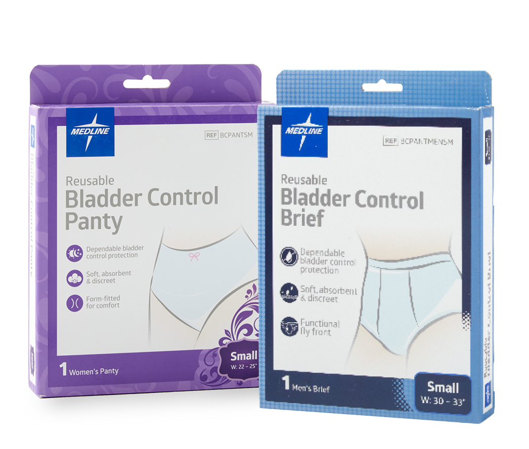 Medline Women's Reusable Bladder Control Panty 2XL 1Ct