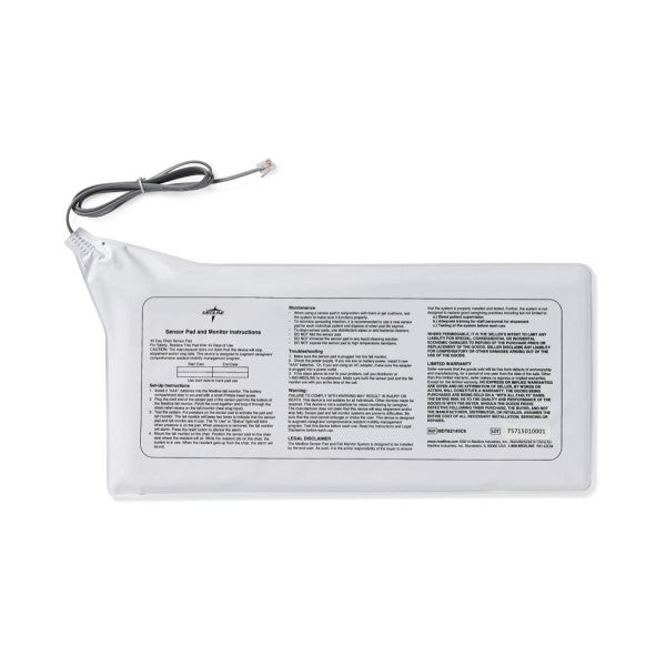 Fall prevention sensor pads