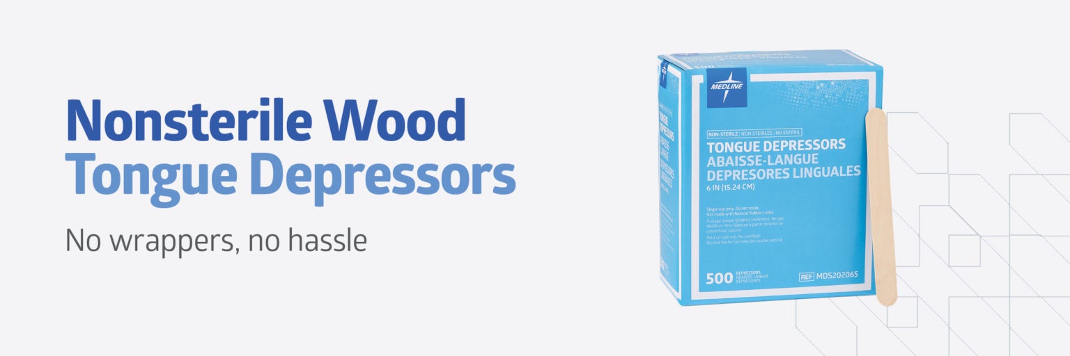 Medline Nonsterile Tongue Depressors Medline Industries, Inc.