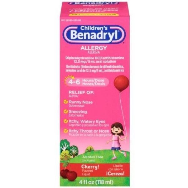 Benadryl Liquid
