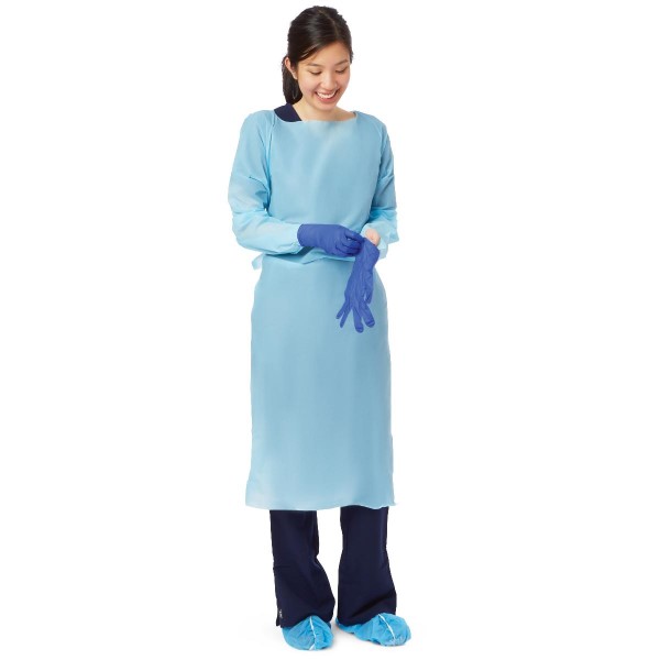 Blue Isolation Gowns