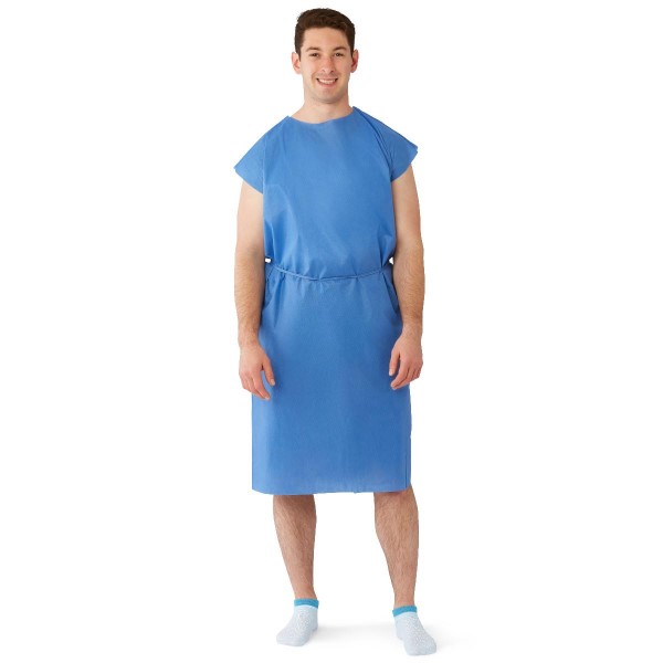 Blue Patient Gowns