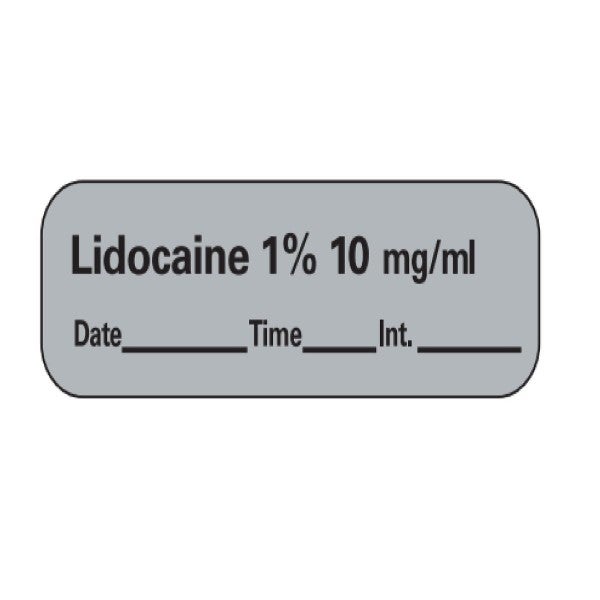 Anesthesia Labels