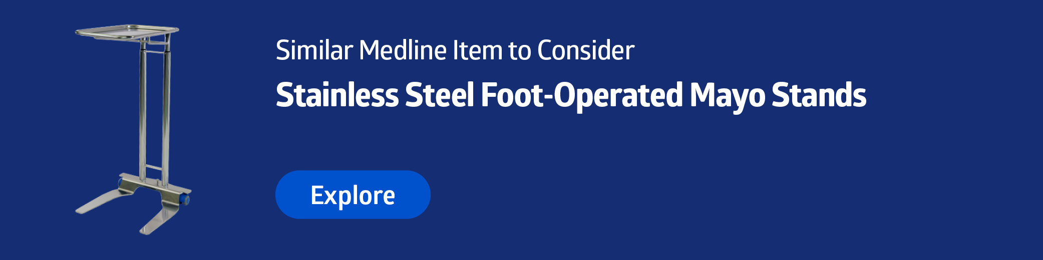 Pedigo Kick Bucket  Medline Industries, Inc.